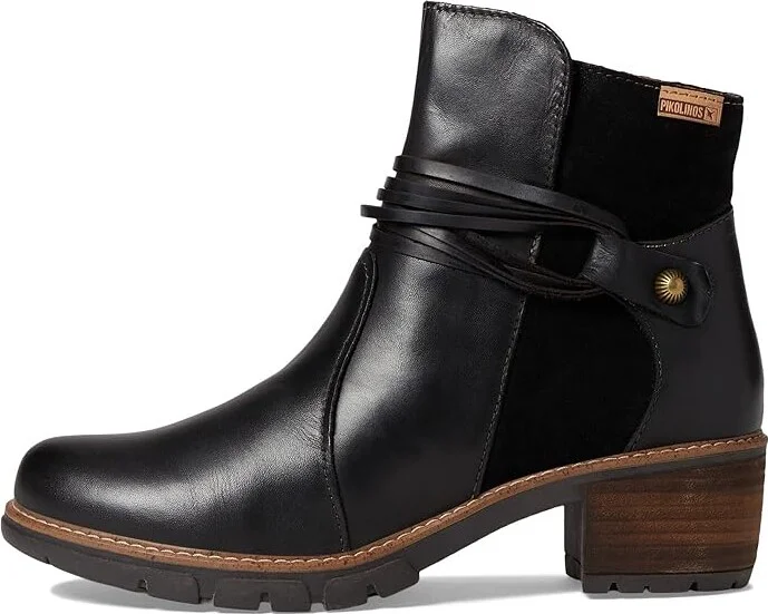 PIKOLINOS San Sebastia W1T-8906C2 Women's Shoes Black : EU 36 (US Women's 5.5-6) B - Medium, Leather - Image 5