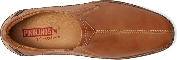 PIKOLINOS San Telmo M1D-6032 Men's Shoes Brandy/Navy Blue : EU 39 (US Men's 5.5-6) D - Medium, Leather - Image 3