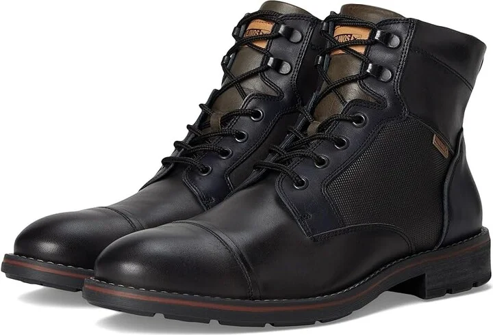 PIKOLINOS York M2M-8156C1 Men's Boots Carbon : EU 43 (US Men's 9.5-10) D - Medium, Leather