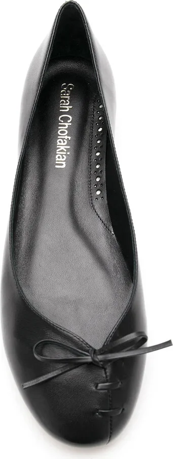 Pila leather flat ballerinas - Image 4