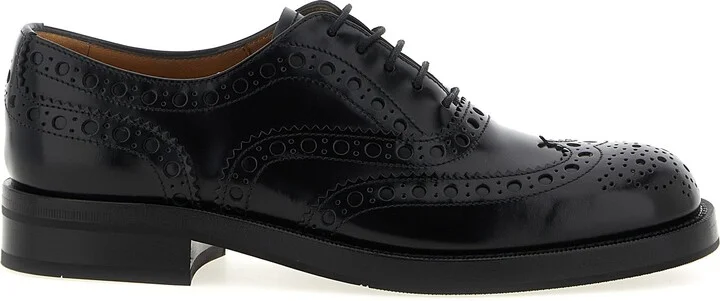 Pilar Lace Up Shoes Black