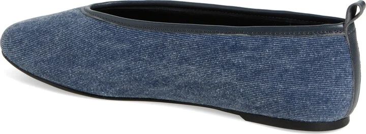 Pili Denim Ballet Flat - Image 2