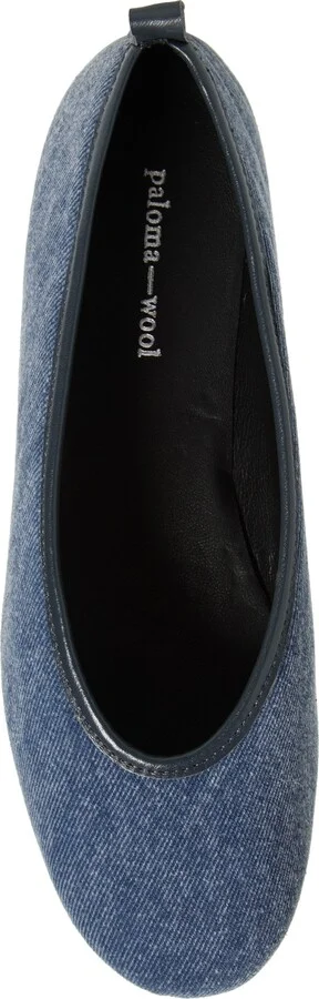 Pili Denim Ballet Flat - Image 5
