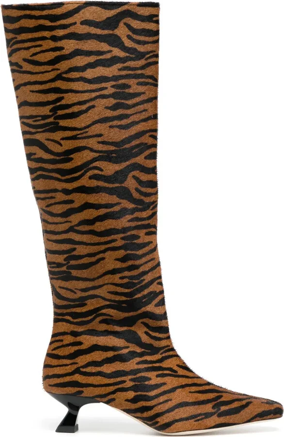 Pillar 40mm leather boots