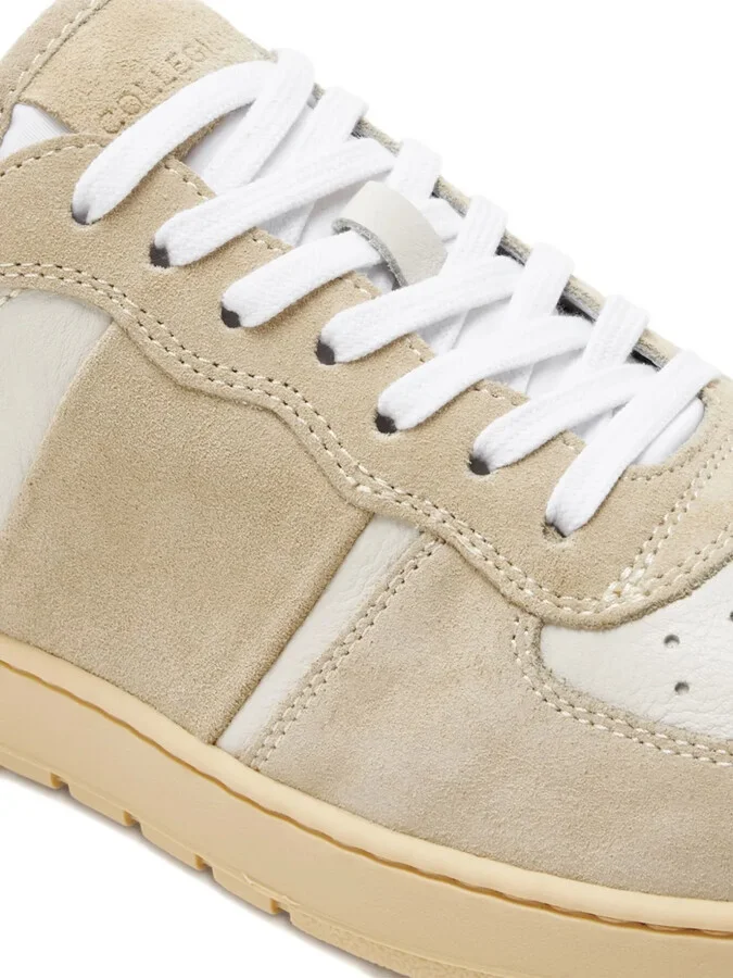 Pillar Destroyer suede-panel low-top sneakers - Image 4