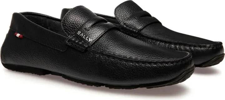 Pilot Driver grained leather loafers - Image 2