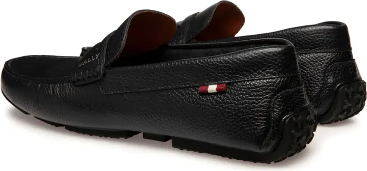 Pilot Driver grained leather loafers - Image 3