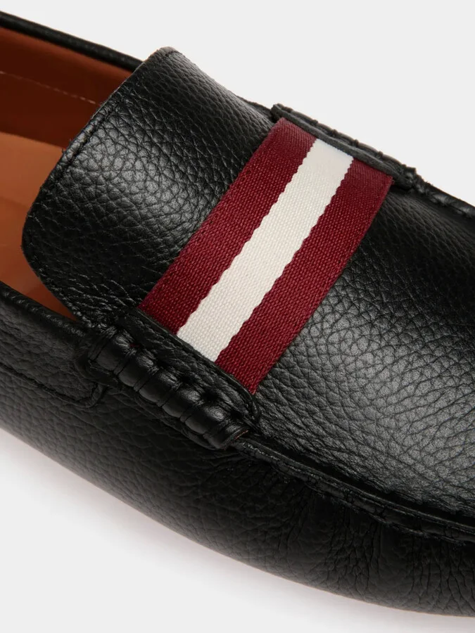 Pilot Driver in Grained Leather wide foot morphology - Image 4