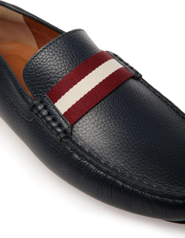 Pilot Driver in Grained Leather wide foot morphology - Image 4