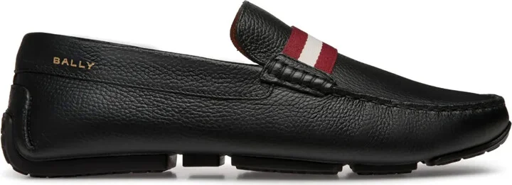 Pilot Driver in Grained Leather wide foot morphology