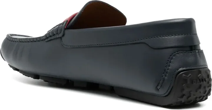 Pilot leather loafers - Image 3