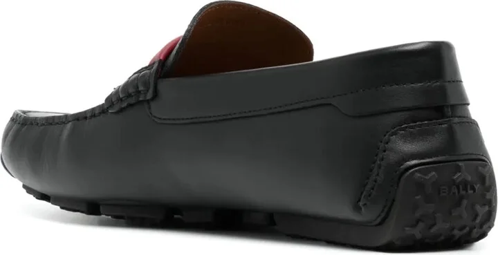 Pilot leather loafers - Image 3