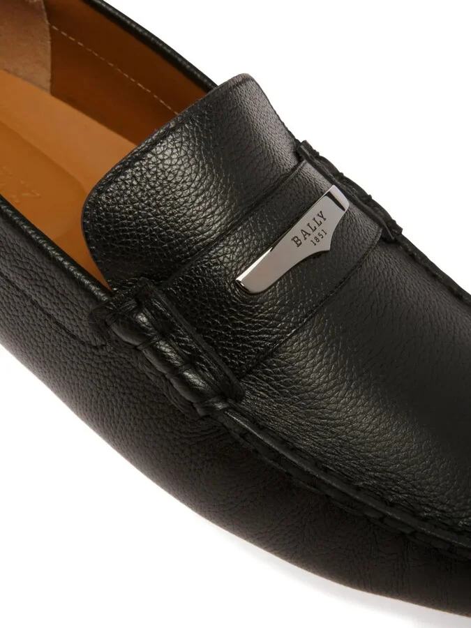 Pilot leather loafers - Image 5
