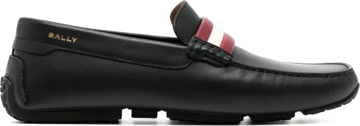 Pilot leather loafers