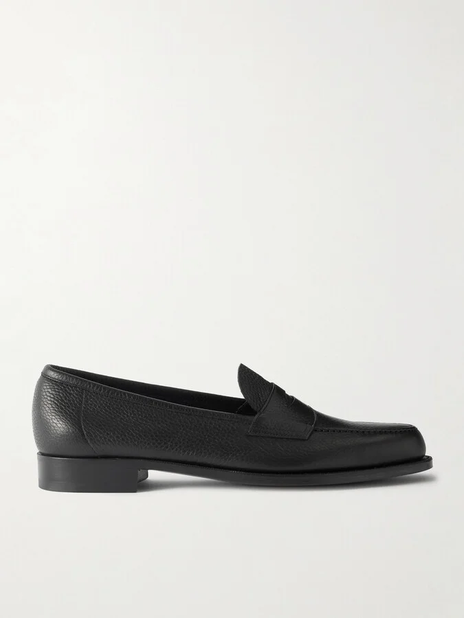 Pimlico Full-Grain Leather Penny Loafers
