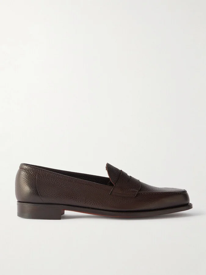 Pimlico Full-Grain Leather Penny Loafers