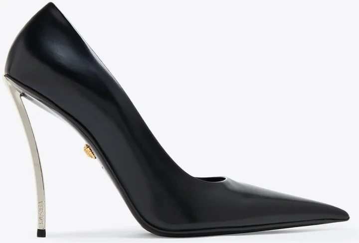 Pin Point 110 Calf Leather Pumps