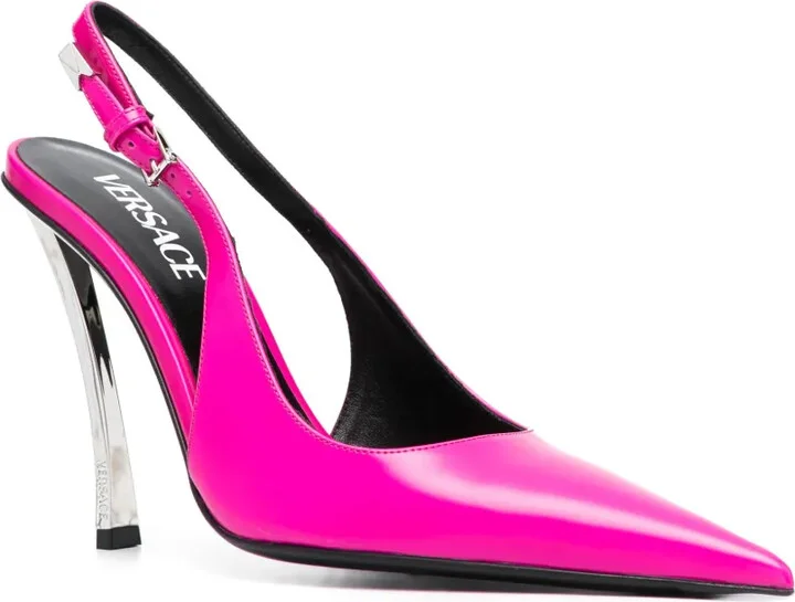 Pin Point 115mm slingback pumps - Image 2
