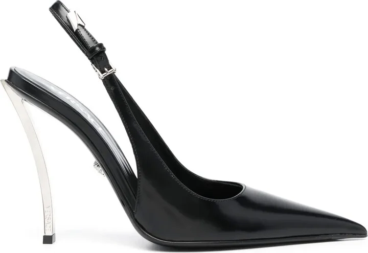 Pin Point 115mm slingback pumps