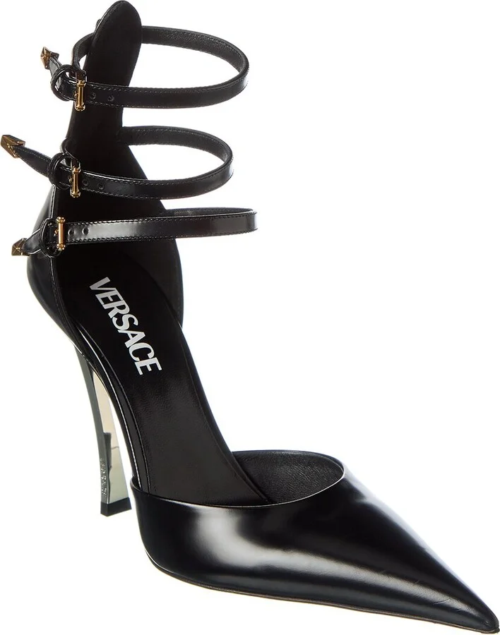 Pin Point Leather Pump