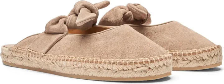 Pina knot-detail suede espadrilles - Image 2