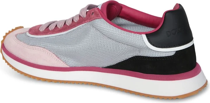 Pink And Grey Lowtop Runner Sneakers - Image 3