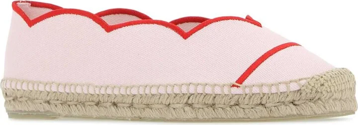 Pink Canvas Espadrilles - Image 2