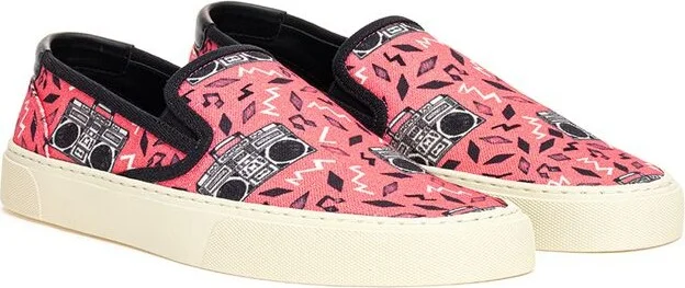 Pink Cotton Women's Sneaker - Image 2
