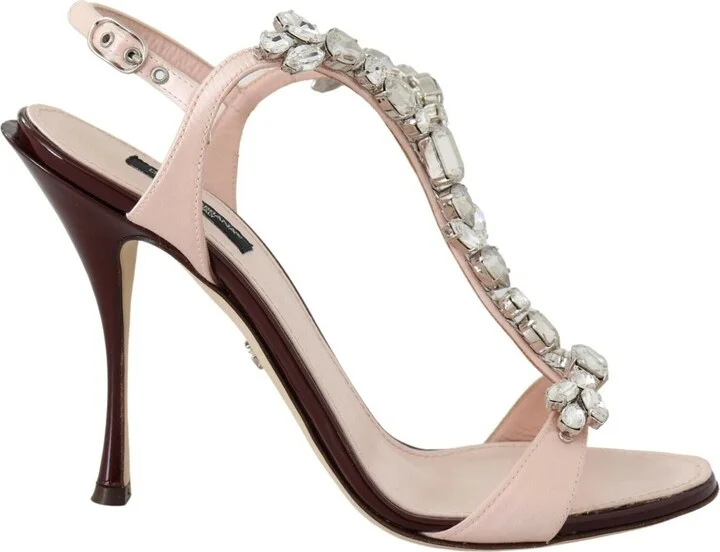 Pink Crystals Heels Keira Women's Sandals