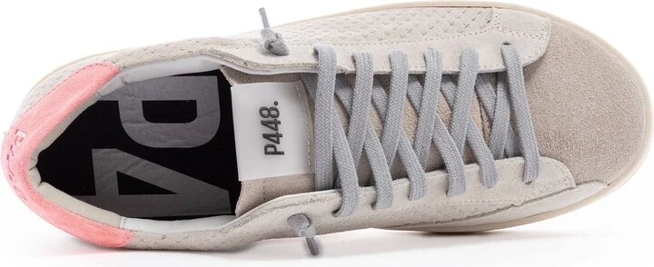 Pink John Beige/ Coral Sneaker - Image 4
