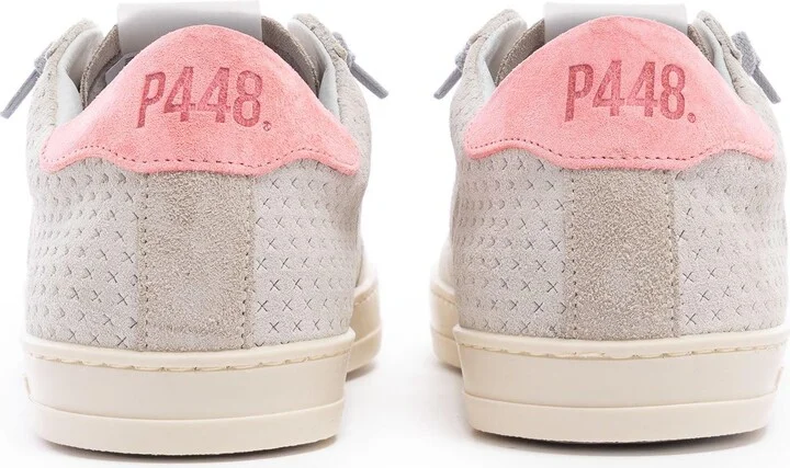 Pink John Beige/ Coral Sneaker - Image 5