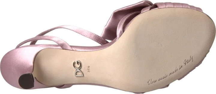 Pink Keira Crystal Heels Sandals Women's Shoes - Image 6