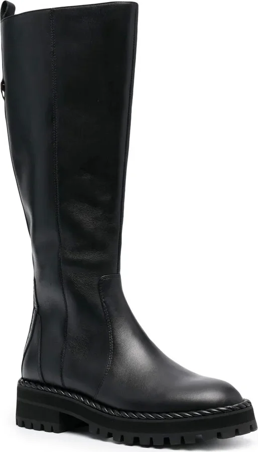 Pink knee-length boots - Image 2