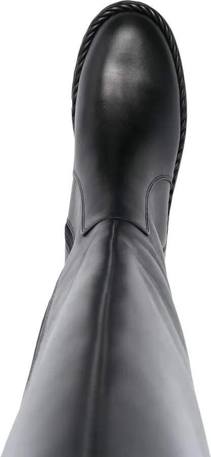 Pink knee-length boots - Image 4