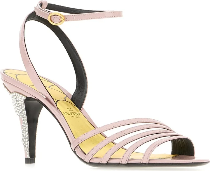 Pink Ladycrush Leather Sandals - Image 2