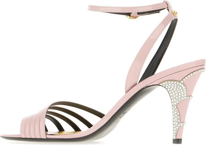 Pink Ladycrush Leather Sandals - Image 3