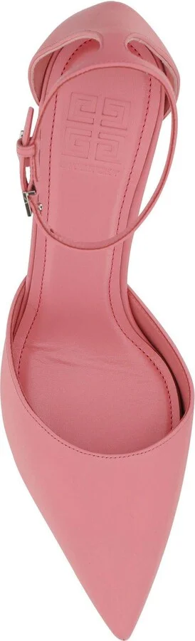 Pink Leather G-lock Pumps - Image 4