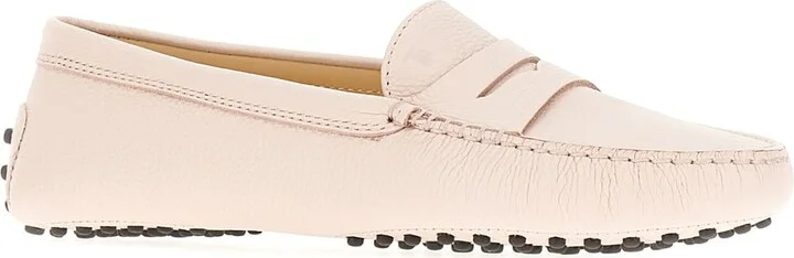 Pink Leather Loafers - Image 2