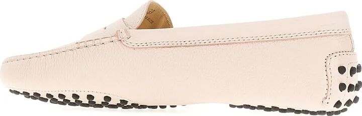 Pink Leather Loafers - Image 3
