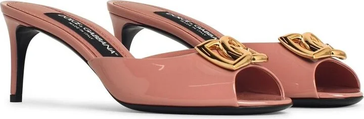 Pink Leather Sandals - Image 2