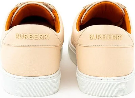 Pink Leather Women's Sneaker - Image 3