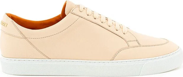 Pink Leather Women's Sneaker