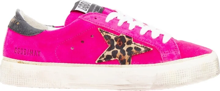 Pink Leopard Low Sneakers