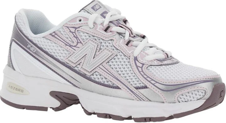 Pink Low Top Sneakers With Logo Patch On Side And Tongue And Perforated Panels In Tech Fabric Unisex - Image 2