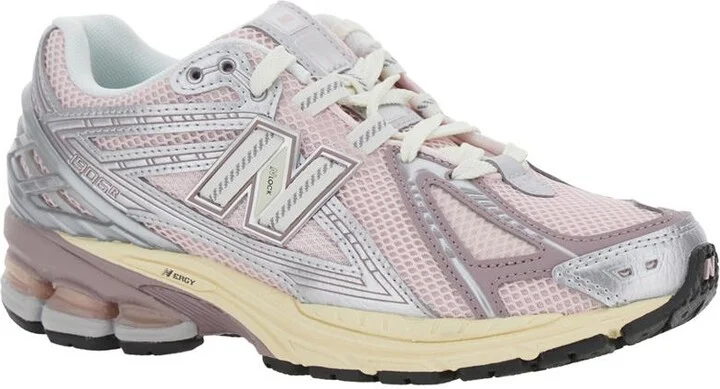 Pink Low Top Sneakers With Logo Patch On Side And Tongue And Perforated Panels In Tech Fabric Unisex - Image 2