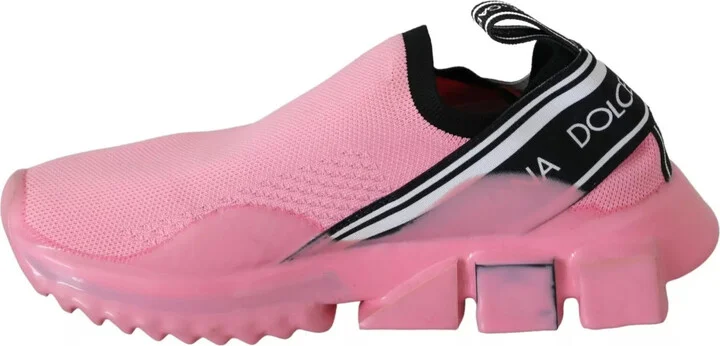 Pink Low Top Sorrento Sneakers Slip On Casual Women's Shoes - Image 2