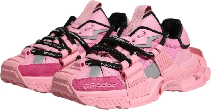 Pink Low Top Space Women Sneakers Women's Shoes (Pre-Owned) - Image 4