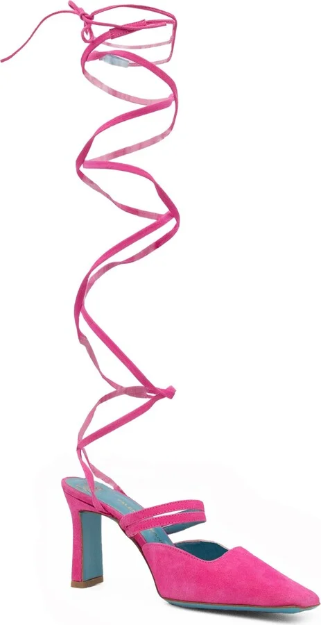Pink Lunaria Ank Tie Fuxia Cashmere - Image 3