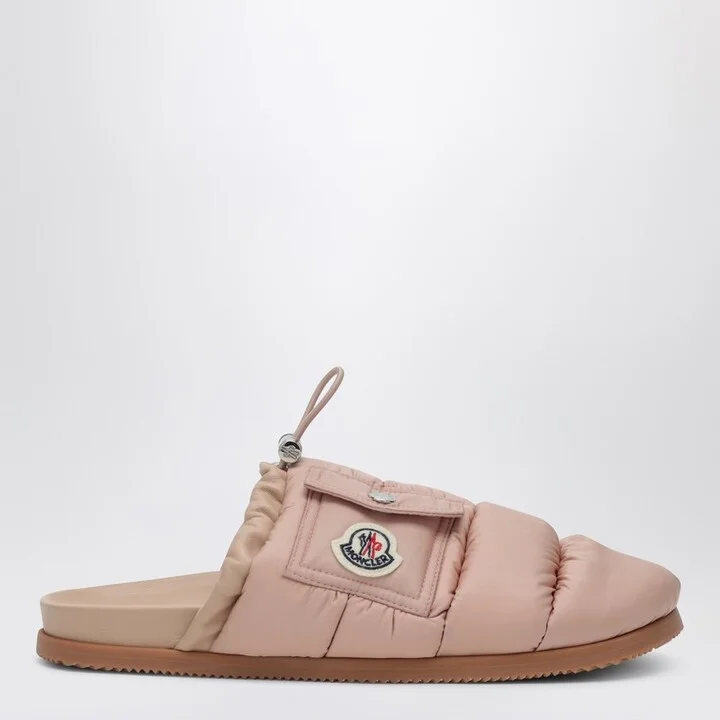 Pink nylon mule Mon Pocket