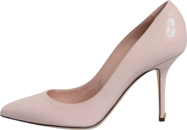 Pink Patent Leather Stiletto Heel Pumps Women's Shoes (Pre-Owned) - Image 6